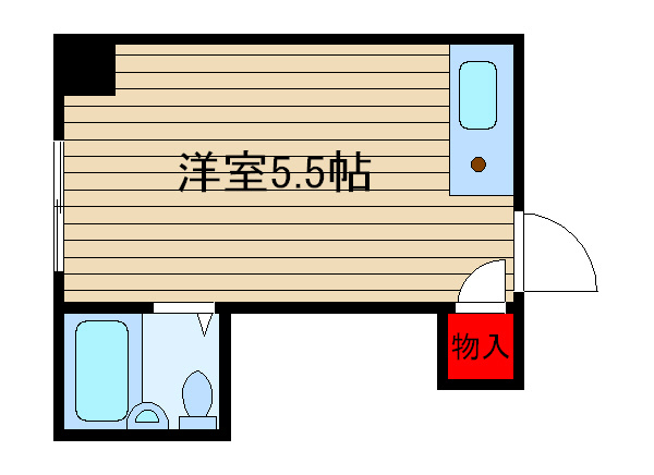 堀江グリーンハイツの間取り