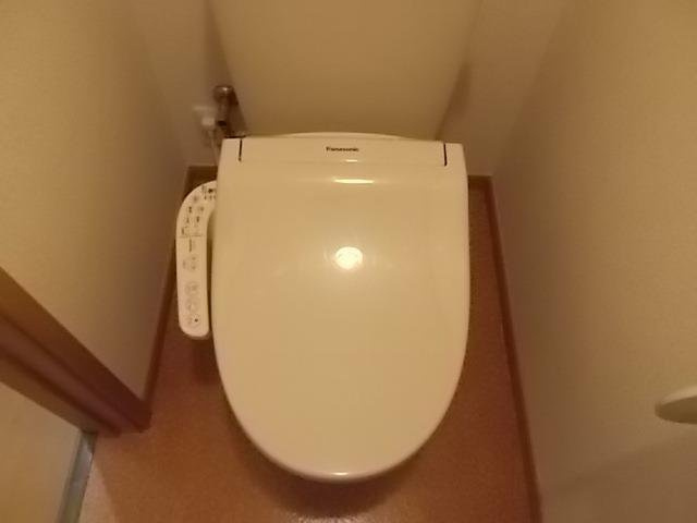 アルメリアＡのトイレ|清潔感のあるトイレです