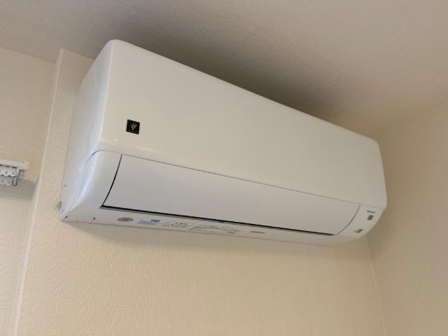 仮）水戸市平須町字尾猿塚新築アパートの設備|洋室エアコン（イメージ）