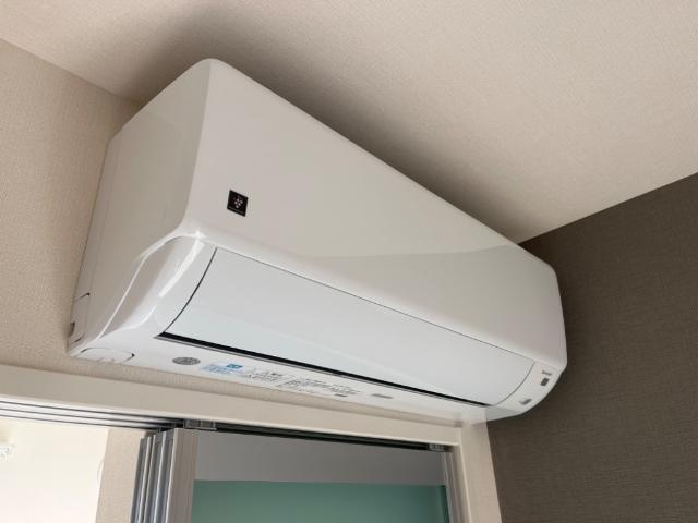 仮）水戸市平須町字尾猿塚新築アパートの設備|リビングエアコン（イメージ）