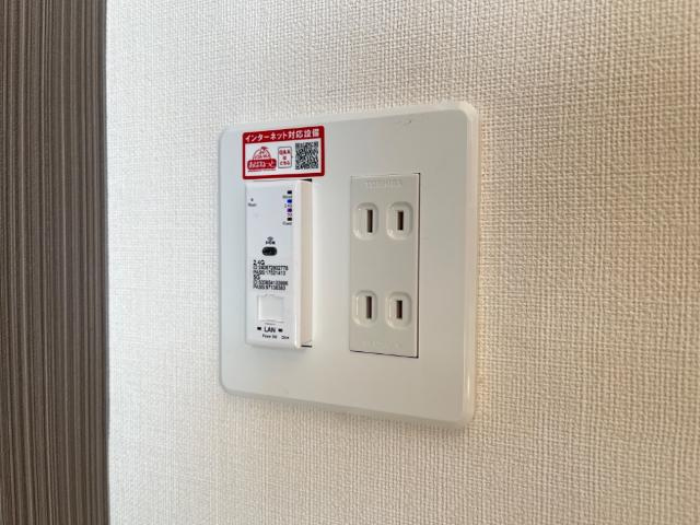 仮）水戸市笠原町字下組新築アパートA棟の設備|無料wi-fi（イメージ）