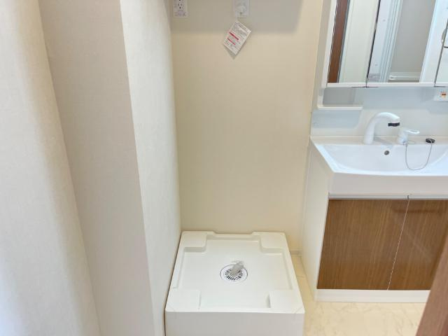 仮）水戸市笠原町字下組新築アパートA棟のその他|洗濯機置場（イメージ）