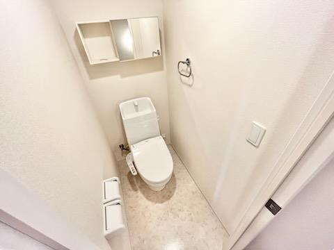 仮）水戸市見川５丁目新築アパートのトイレ|シャワー付トイレ（イメージ）
