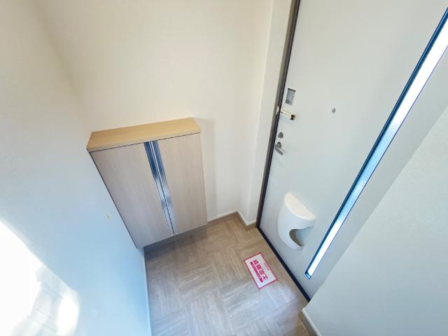 仮）水戸市笠原町字下組新築アパートA棟の玄関|玄関（イメージ）