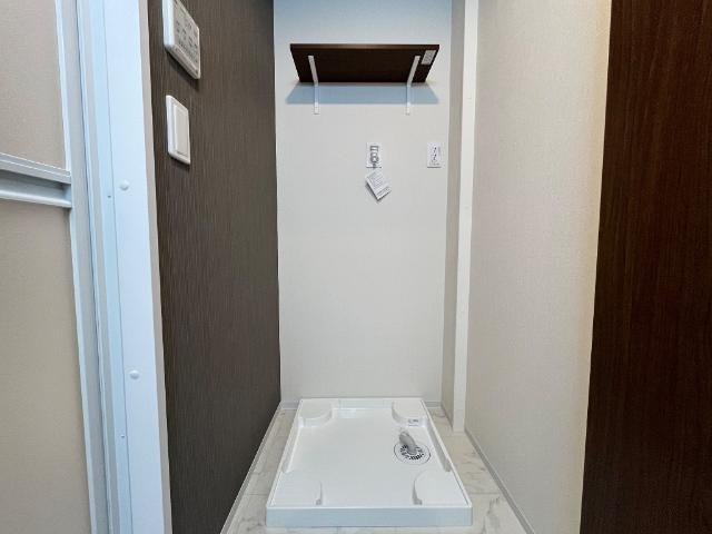 仮）水戸市酒門町新築アパートのその他|洗濯機置場（イメージ）