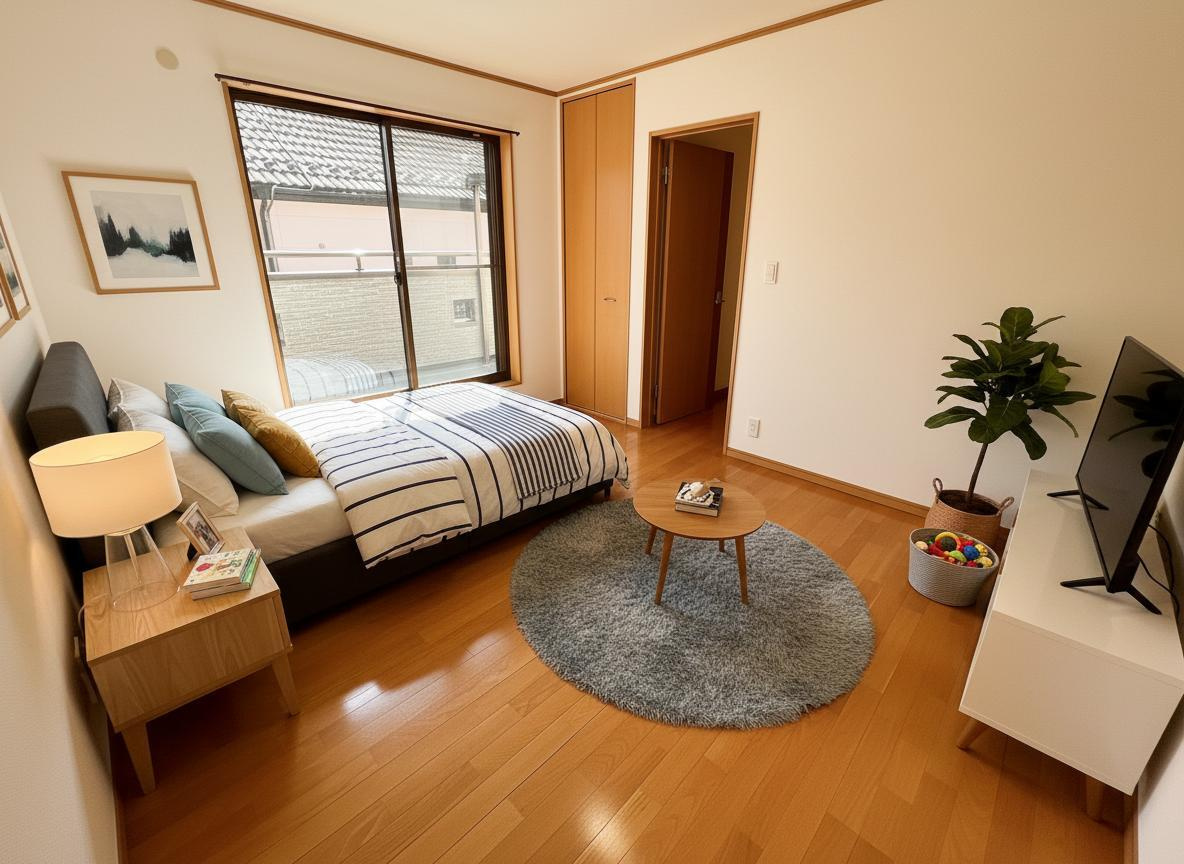 中富南　中古戸建の洋室|個人部屋としても大活躍♪