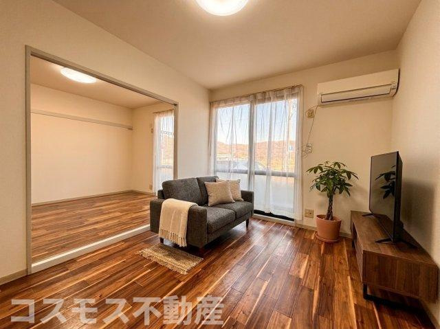 コーポ司　A棟の居間・リビング|家具はＣＧです。ついておりません。