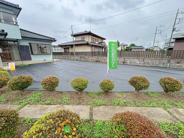 古河市中田　中古一戸建ての庭