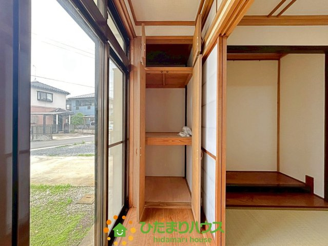 古河市中田　中古一戸建ての収納