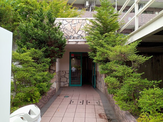 川崎市麻生区上麻生５丁目の賃貸マンションのエントランス