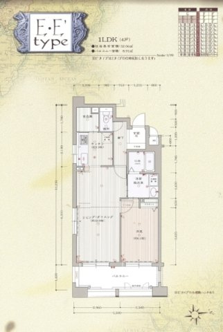 プレサンス新神戸の間取り