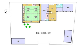 【間取り】 | 近江八幡市末広町　中古戸建