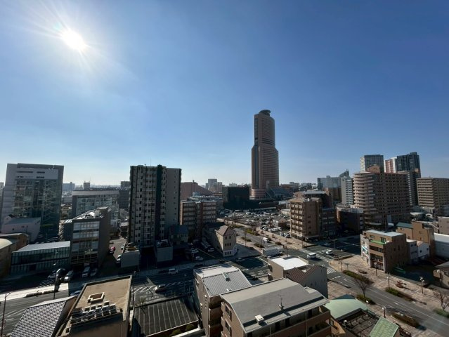 ウィスティリア浜松中央の展望|高層階の為、眺望良好。明るさや風通しもよく気持ちの良い日常がおくれます。