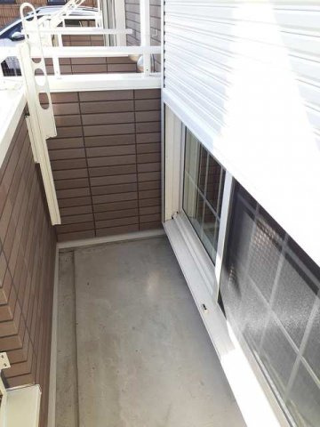 ふらん横山Ⅱのバルコニー|バルコニーからの眺めを楽しみながら食事をしませんか