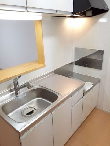 ふらん横山Ⅱのキッチン|お料理しやすいキッチンです