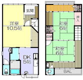 福住通テラスハウスの画像