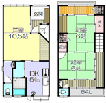 福住通テラスハウスの画像