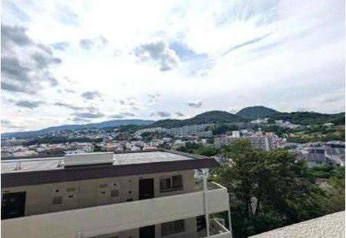 シャルム甲陽園の展望|広い空と眺望に包まれる高層階
