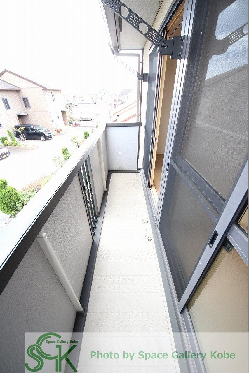 アルスクレストⅠのバルコニー|※お部屋により仕様が異なる可能性があります。
