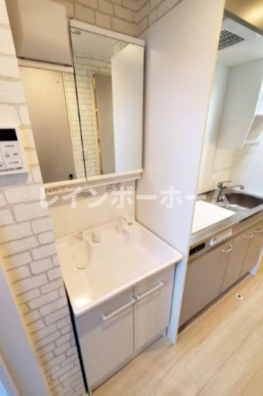 maison de Tsuruseの洗面所