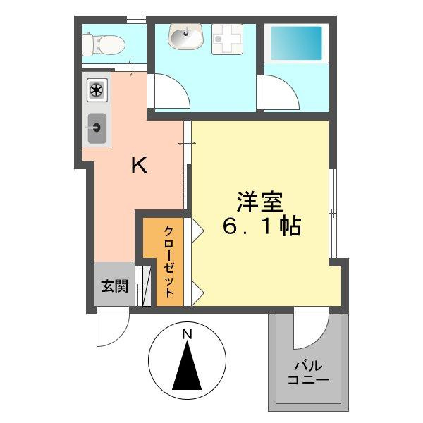 アメニティ柴又の間取り