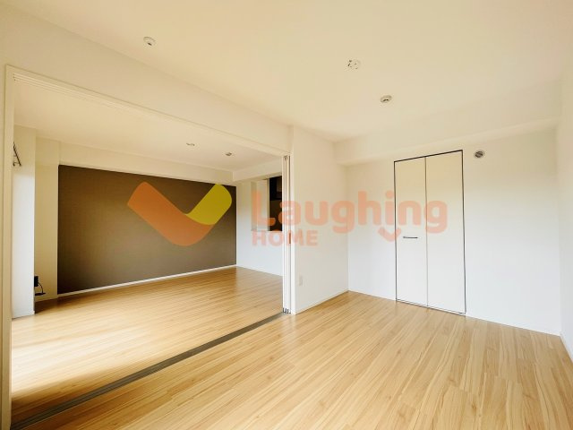 久留米市合川町の賃貸マンションの寝室|使い勝手のいい寝室です