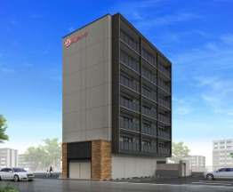 久留米市合川町の賃貸マンションの外観|外観は落ち着いています