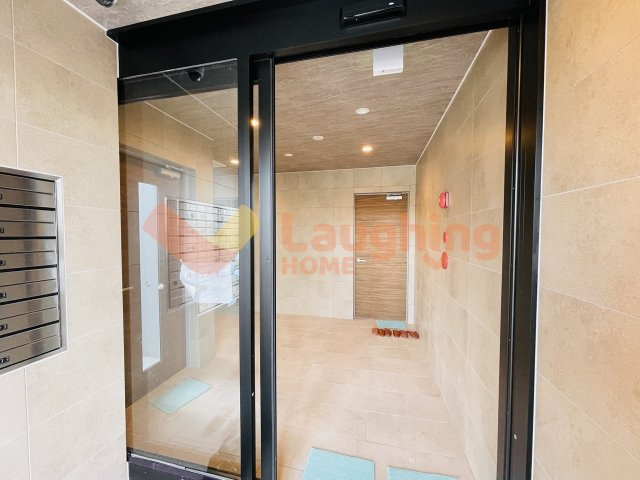 久留米市合川町の賃貸マンションのロビー|落ち着いたロビーです