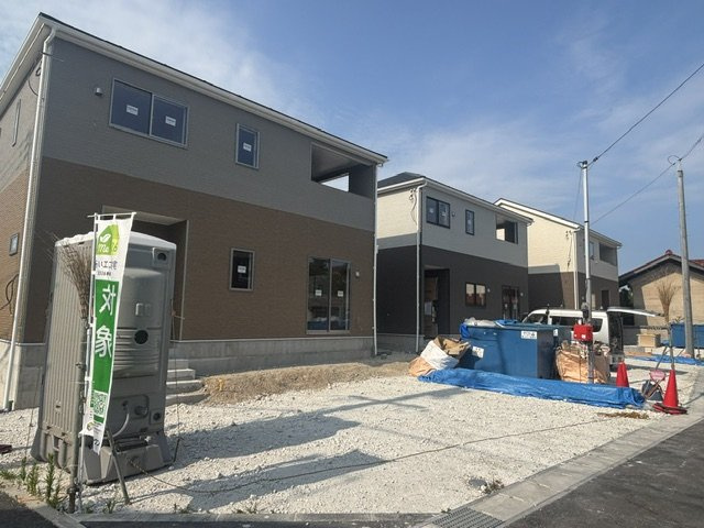 【竹矢町・3区画販売】竹矢町第2-1号棟の前面道路含む現地写真|前面道路含む現地写真です