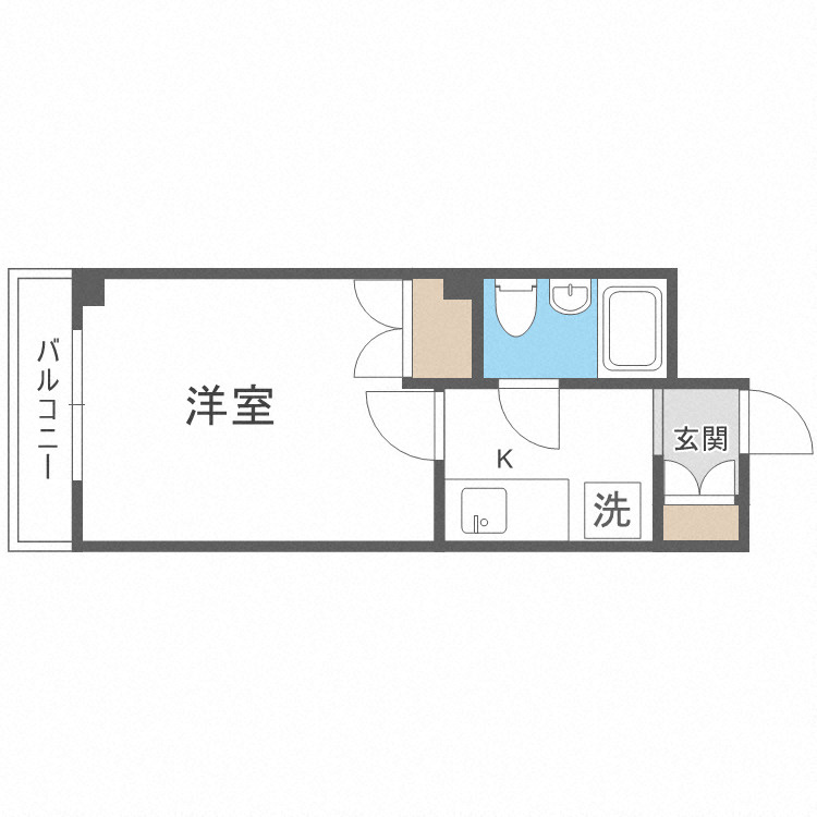 シャンクレール大国の間取り