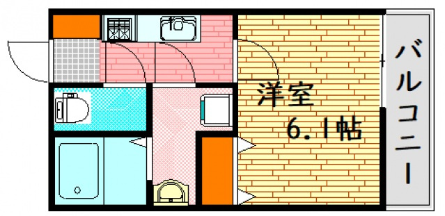 Ange　de Bonheurの間取り