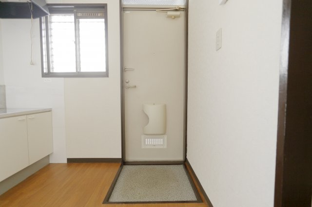 桜ビラＢ棟の玄関