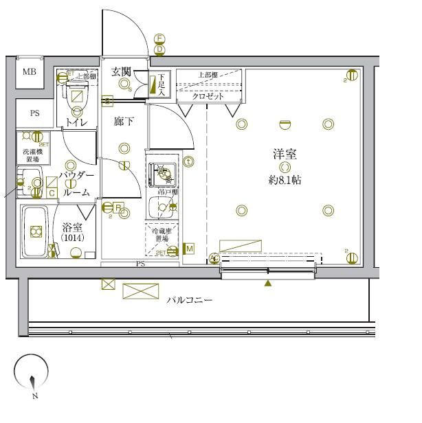 クレイシアＩＤＺ新宿落合ディアコート
