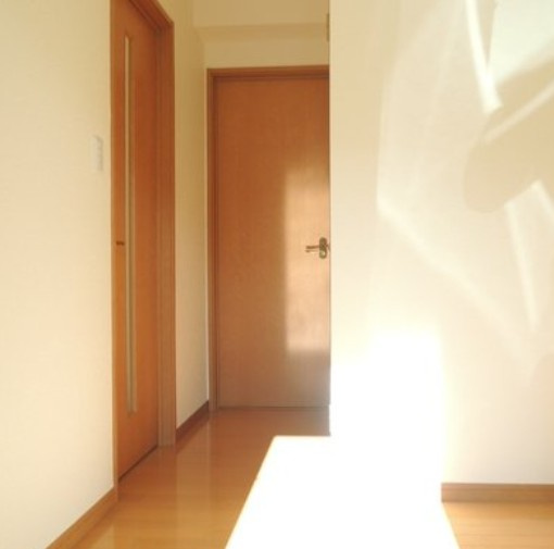 メイプルハイツの玄関