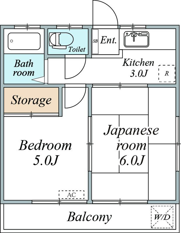 クローバーハウスの間取り
