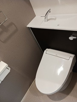 【トイレ】 | アルコパレーノⅠ | 落ち着いたトイレです
