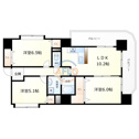 【間取り】 | クリアクレセント住之江　間取り
