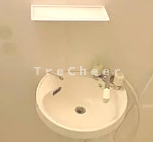 ラプラス蓮根の洗面所