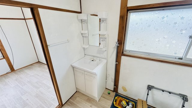 筑紫野市紫６丁目のアパートの洗面所