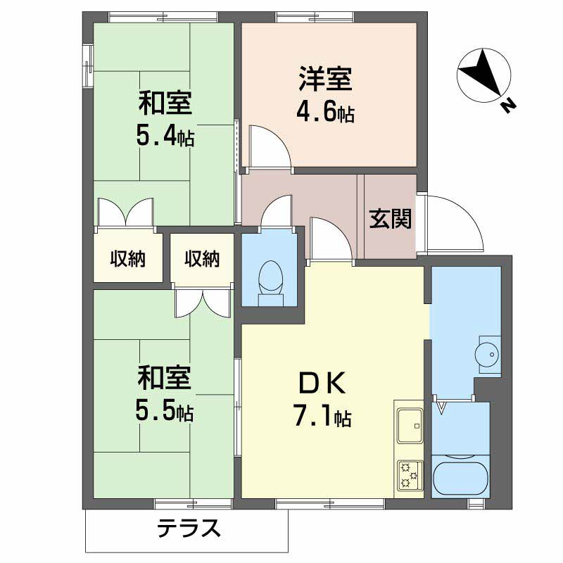 パロアルトの間取り