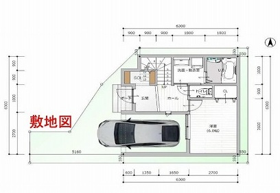鶴見区安田４丁目　売土地③の画像