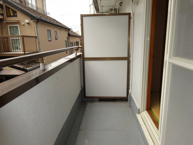 メゾン東小岩Ⅱのバルコニー