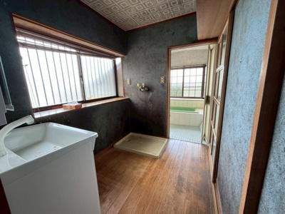 【洗面所】 | 【建物未登記】鉾田市滝浜　中古住宅