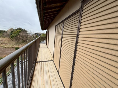 【バルコニー】 | 【建物未登記】鉾田市滝浜　中古住宅