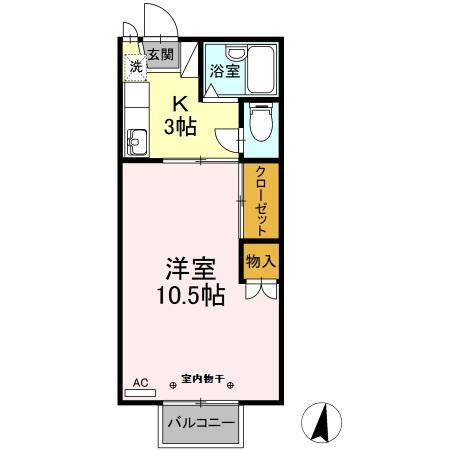 メゾンエスポワールの間取り