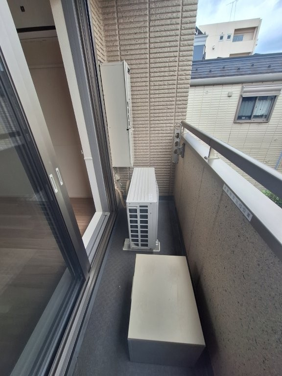 ヘーベルメゾン千歳台のバルコニー