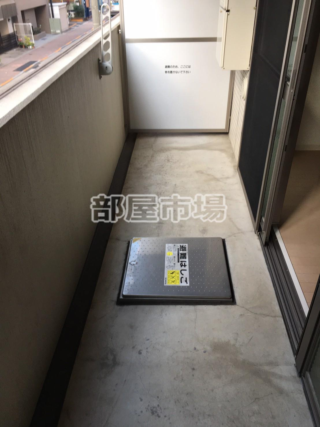 フィオーレ元浅草のバルコニー