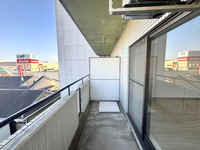 ステラ田中町のバルコニー