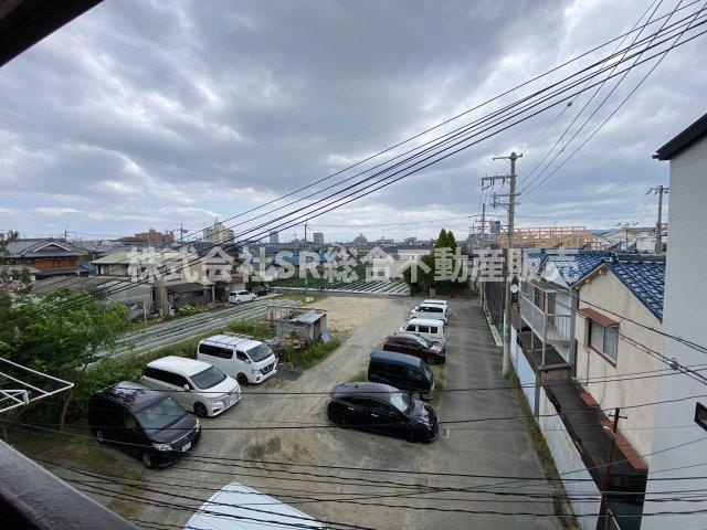玉串元町2丁目中古戸建の展望|日光を遮る物がございません！お家の裏は田んぼです。