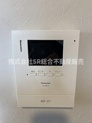 玉串元町2丁目中古戸建の防犯設備|モニター付きインターホンもあり、女性の方にも安心してお住まい頂けます♪